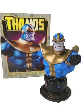Thanos Marvel Mini Bust Statue Bowen Designs Eighth Scale 2000 Infinity Gauntlet